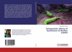 Antagonistic effects of bacteriocin of Bacillus subtilis - Hussain, Syeda Nidra