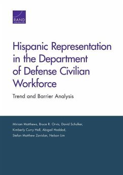 Hispanic Representation in the Department of Defense Civilian Workforce - Matthews, Miriam; Orvis, Bruce R; Schulker, David