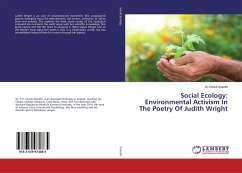 Social Ecology: Environmental Activism In The Poetry Of Judith Wright - Shanthi, Christi