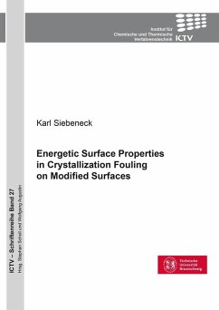 Energetic Surface Properties in Crystallization Fouling on Modified Surfaces (eBook, PDF)