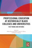 Professional Education at Historically Black Colleges and Universities (eBook, PDF)