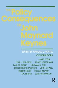 The Policy Consequences of John Maynard Keynes (eBook, ePUB) - Wattel; Wattel, Harold L.