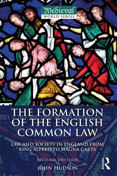 The Formation of the English Common Law (eBook, ePUB) - Hudson, John