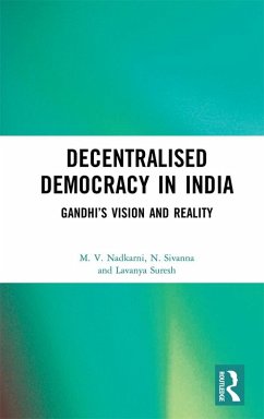 Decentralised Democracy in India (eBook, PDF) - Nadkarni, M. V.; Sivanna, N.; Suresh, Lavanya