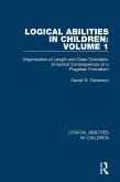 Logical Abilities in Children: Volume 1 (eBook, ePUB)