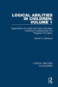 Logical Abilities in Children: Volume 1 (eBook, ePUB) - Osherson, Daniel N.