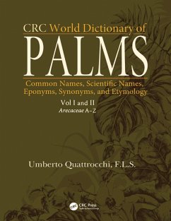 Cover CRC World Dictionary of Palms (eBook, ePUB)