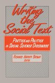 Writing the Social Text (eBook, ePUB)