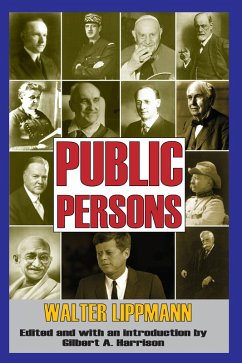 Public Persons (eBook, ePUB) - Lippmann, Walter