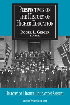 Perspectives on the History of Higher Education (eBook, ePUB) - Geiger, Roger L.