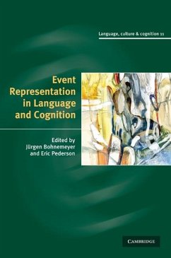 Event Representation in Language and Cognition (eBook, ePUB)