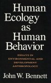 Human Ecology as Human Behavior (eBook, ePUB)