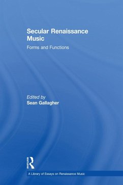 Cover Secular Renaissance Music (eBook, ePUB)