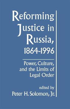 Reforming Justice in Russia, 1864-1994 (eBook, ePUB) - Solomon, PeterH.