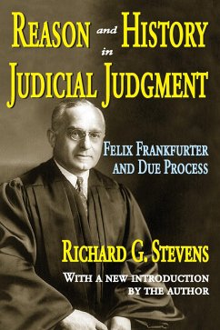 Reason and History in Judicial Judgment (eBook, ePUB) - Stevens, Richard