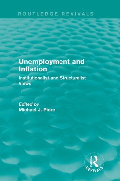 Unemployment and Inflation (eBook, ePUB) Unemployment and Inflation (eBook, ePUB)