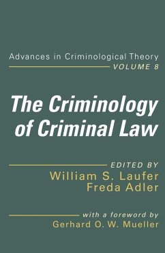 The Criminology of Criminal Law (eBook, ePUB) - Laufer, William
