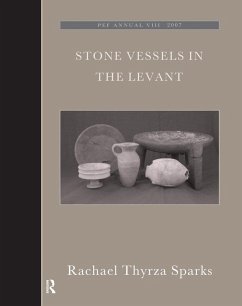 Cover Stone Vessels in the Levant (eBook, ePUB)
