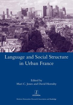 Language and Social Structure in Urban France (eBook, ePUB) - Hornsby, David