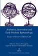 Authority, Innovation and Early Modern... - Bild 1