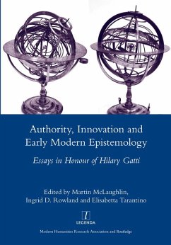 Cover Authority, Innovation and Early Modern Epistemology (eBook, ePUB)