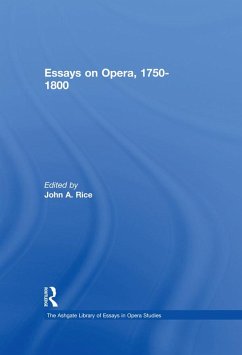 Essays on Opera, 1750-1800 (eBook, ePUB)