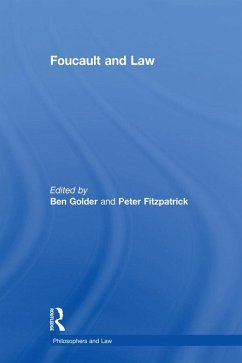 Foucault and Law (eBook, ePUB)