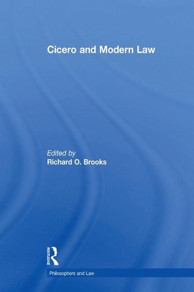Cicero and Modern Law (eBook, ePUB) Cicero and Modern Law (eBook, ePUB)
