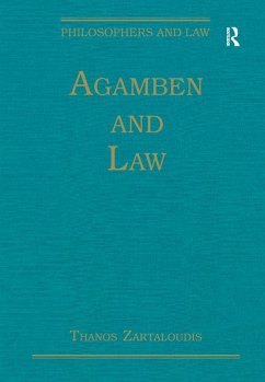 Cover Agamben and Law (eBook, ePUB)