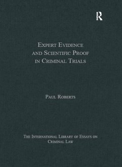 Cover Expert Evidence and Scientific Proof in Criminal Trials (eBook, ePUB)