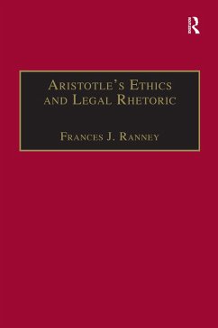 Cover Aristotle's Ethics and Legal Rhetoric (eBook, ePUB)