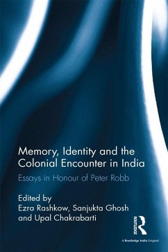 Cover Memory, Identity and the Colonial Encounter in India (eBook, ePUB)