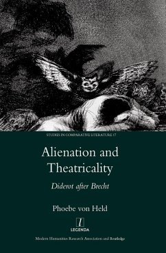 Alienation and Theatricality (eBook, ePUB) - Held, Phoebe Von