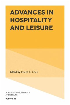 Cover Advances in Hospitality and Leisure (eBook, ePUB)