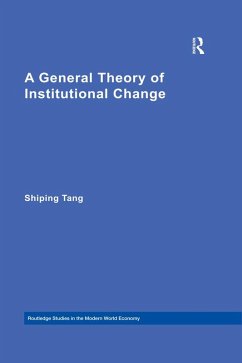 Cover A General Theory of Institutional Change (eBook, ePUB)