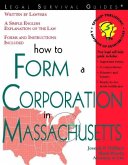 How to Form a Corporation in Massachusetts (eBook, ePUB)