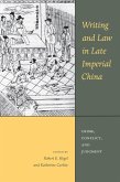 Writing and Law in Late Imperial China (eBook, PDF)