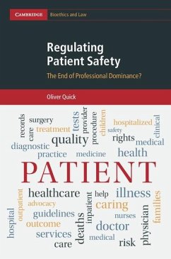 Cover Regulating Patient Safety (eBook, ePUB)