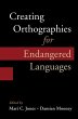 Creating Orthographies for Endangered... - Bild 1