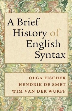 Brief History of English Syntax (eBook, ePUB) - Fischer, Olga
