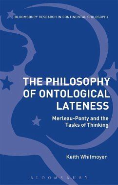 The Philosophy of Ontological Lateness (eBook, ePUB) - Whitmoyer, Keith
