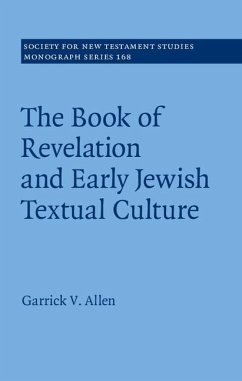 Cover Book of Revelation and Early Jewish Textual Culture (eBook, ePUB)