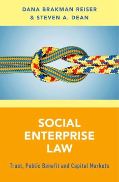 Cover Social Enterprise Law (eBook, ePUB)