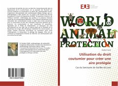 Cover Utilisation du droit coutumier pour créer une aire protégée