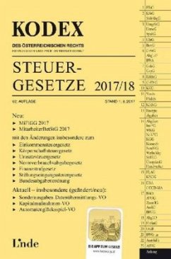 KODEX Steuergesetze 2017/18 - Bodis, Andrei