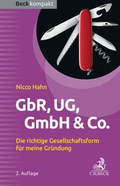 GbR, UG, GmbH & Co. (eBook, ePUB) - Hahn, Nicco