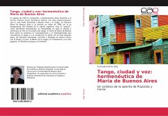 Tango, ciudad y voz: hermenéutica de María de Buenos Aires