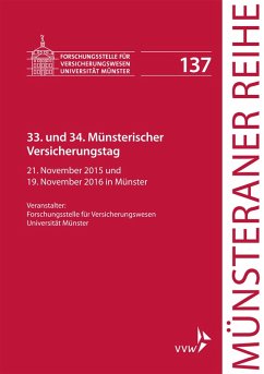 33. und 34. Münsterischer Versicherungstag (eBook, PDF)