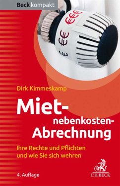 Mietnebenkosten-Abrechnung (eBook, ePUB) - Kimmeskamp, Dirk
