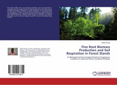Fine Root Biomass Production and Soil Respiration in Forest Stands